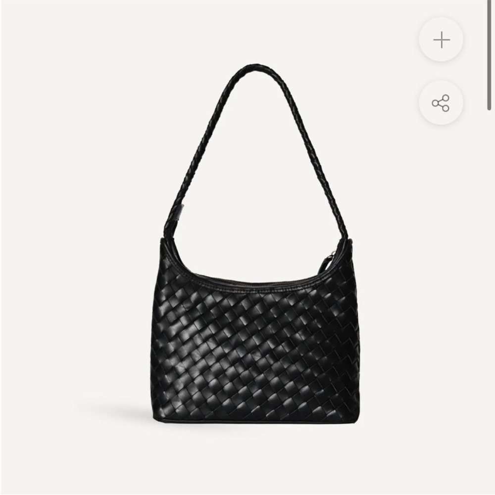 Bembien Marni black woven leather bag small